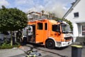 Dachstuhlbrand Koeln Poll Geislarerstr P067